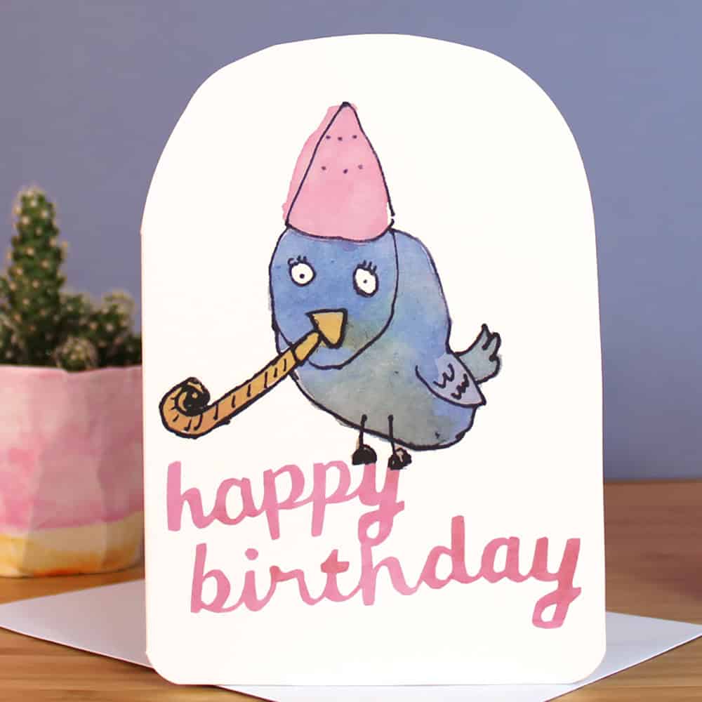 BIRTHDAY BIRD CARD