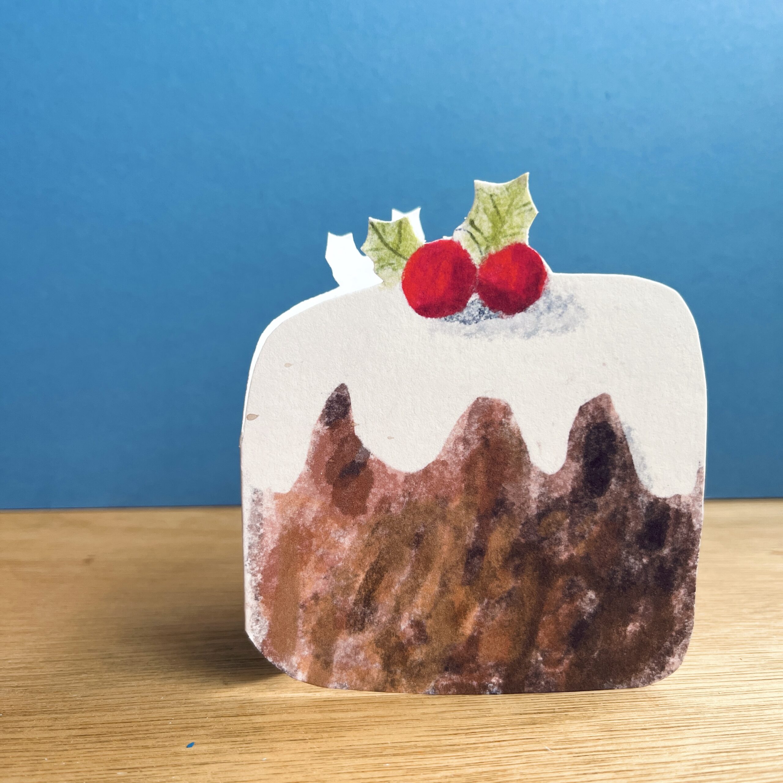 Christmas Pudding Card