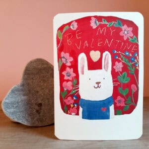 Valentine Bunny Card