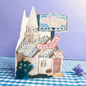 Wedding Chapel Card