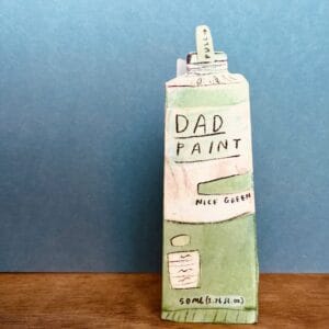 DAD PAINT CARD