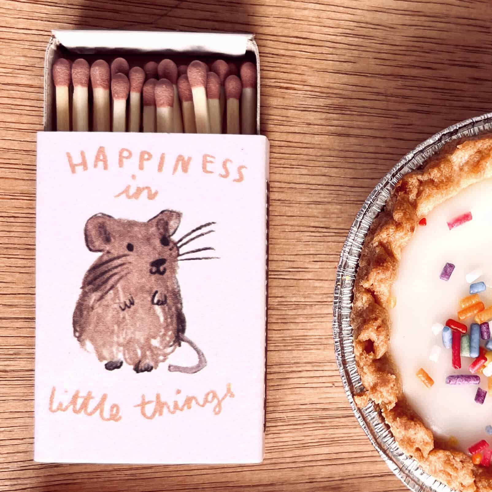HAPPINESS IN LITTLE THINGS MATCHES