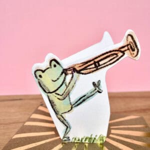 FROG TRUMPET CARD
